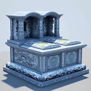 Mộ đôi - Mẫu 09